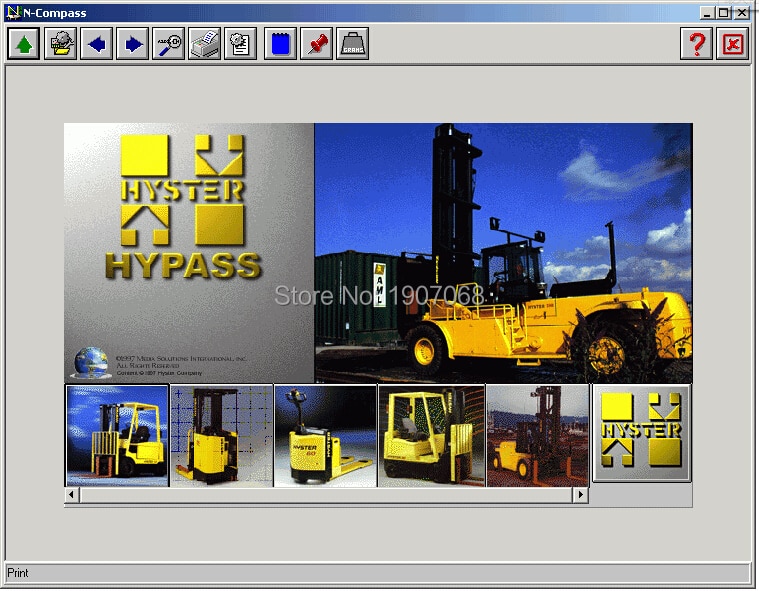 Hyster hypass 2006 ǰ   ý